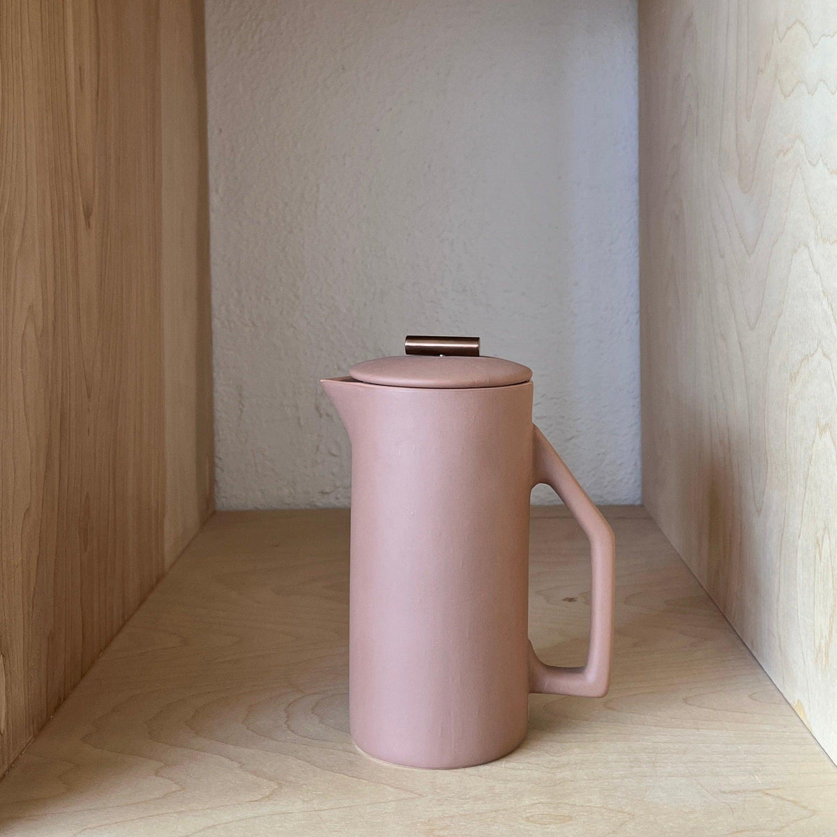 Yield Design Co Ceramic French Press Matte Sand Duet Shop Duet