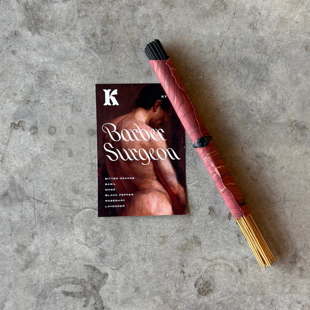 Kynge Studio - Barber Surgeon Incense Sticks - Shop Duet