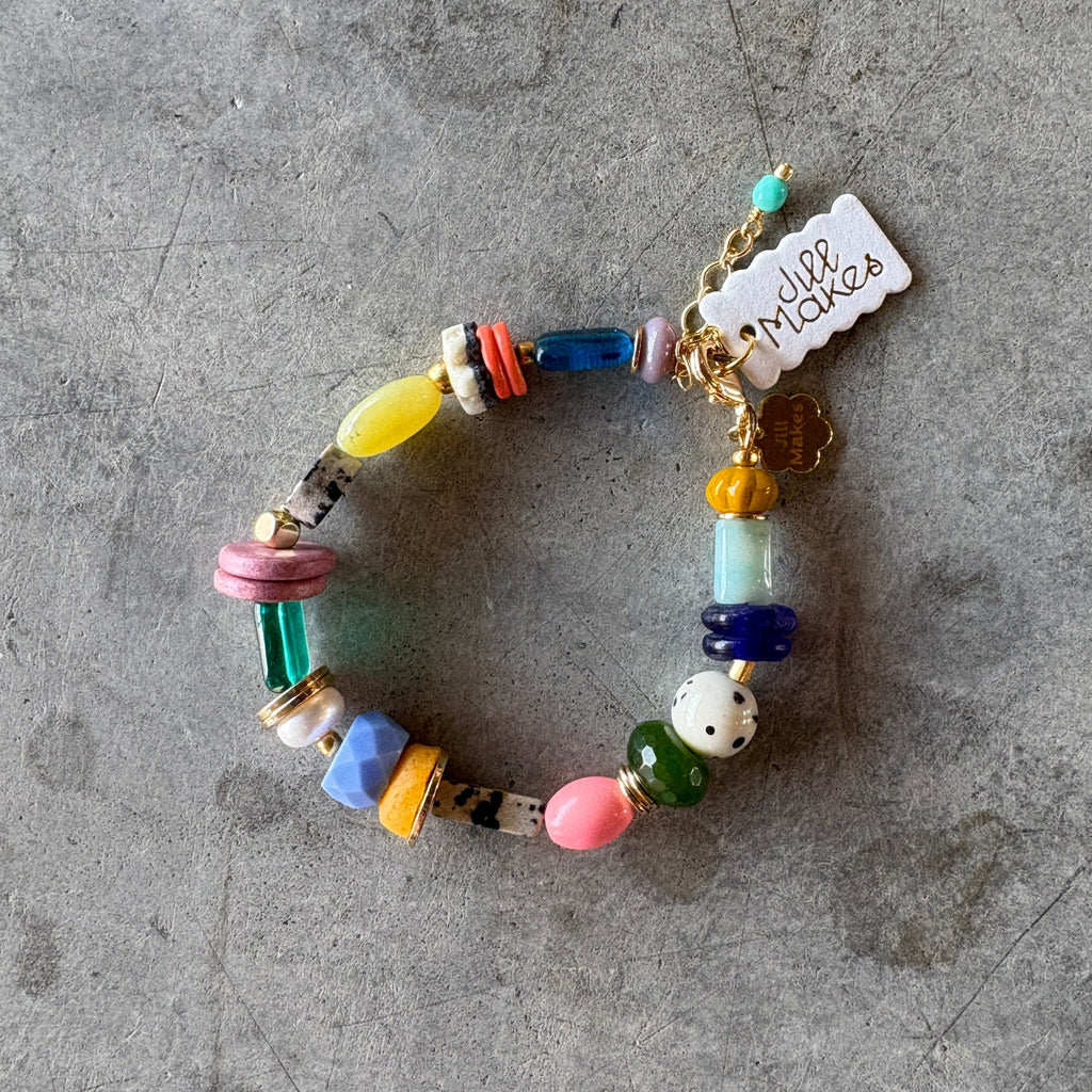 Jill Makes - Hazel Handmade Beaded Bracelet - Shop Duet