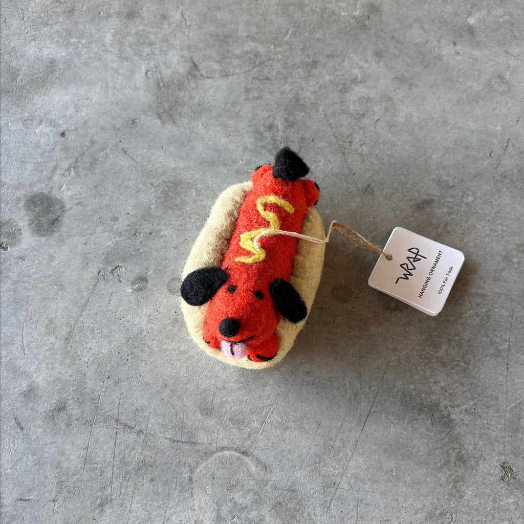 Wrap Magazine - Hanging Felt Ornament - Shop Duet