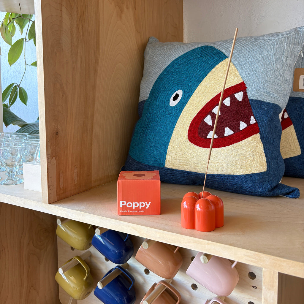 Areaware - Poppy Candle & Incense Holder - Shop Duet
