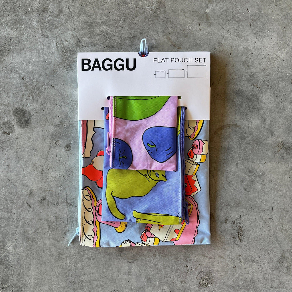 Baggu - Flat Pouch Set - Shop Duet