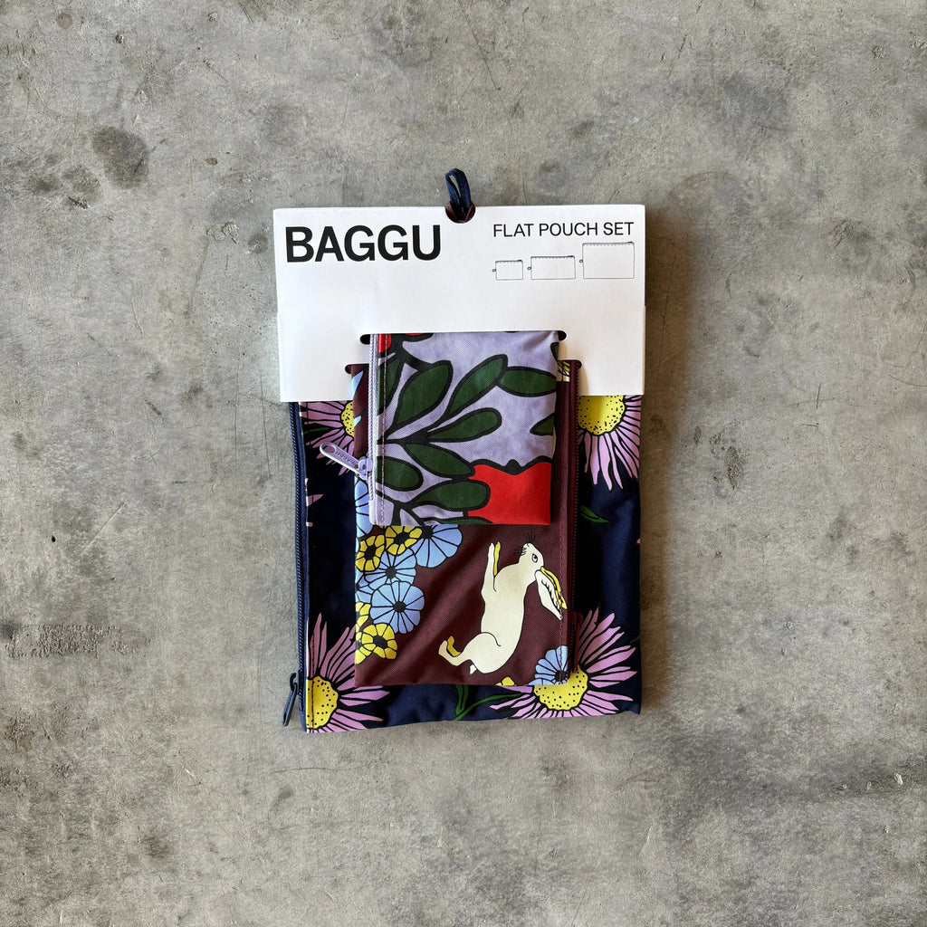 Baggu - Flat Pouch Set - Shop Duet