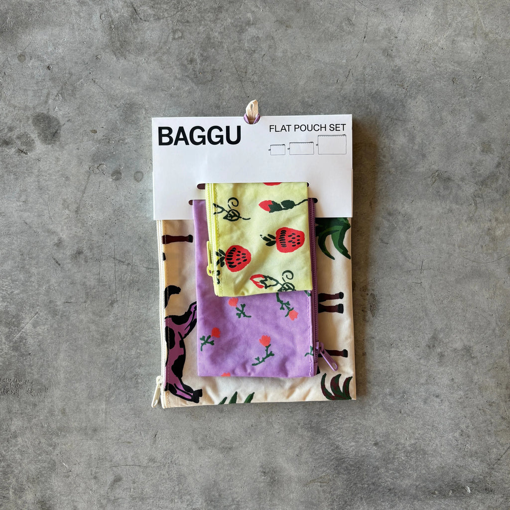 Baggu - Flat Pouch Set - Shop Duet
