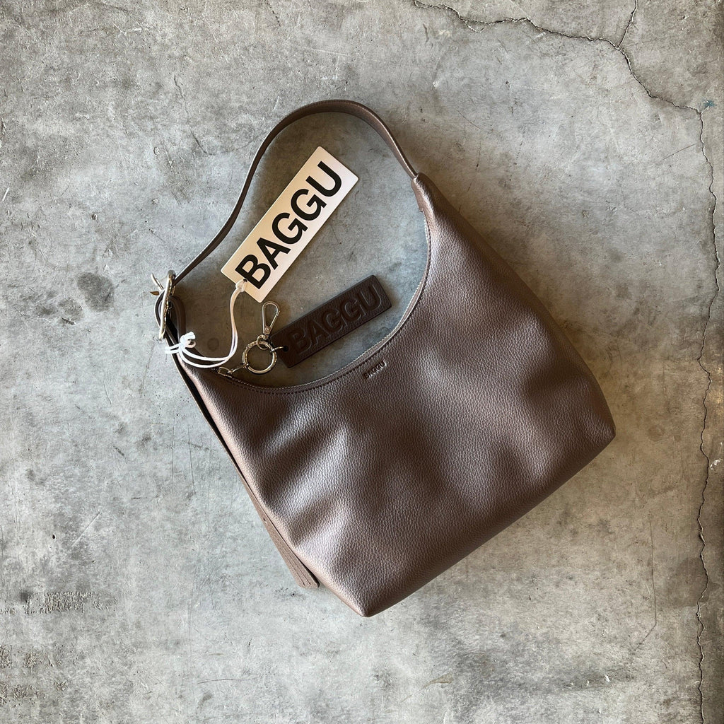 Baggu - Mini Recycled Leather Shoulder Bag - Shop Duet