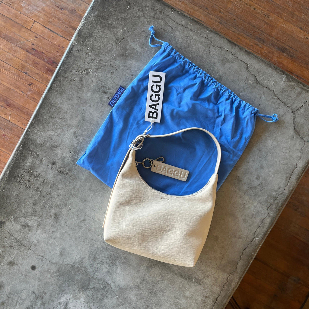 Baggu - Mini Recycled Leather Shoulder Bag - Shop Duet