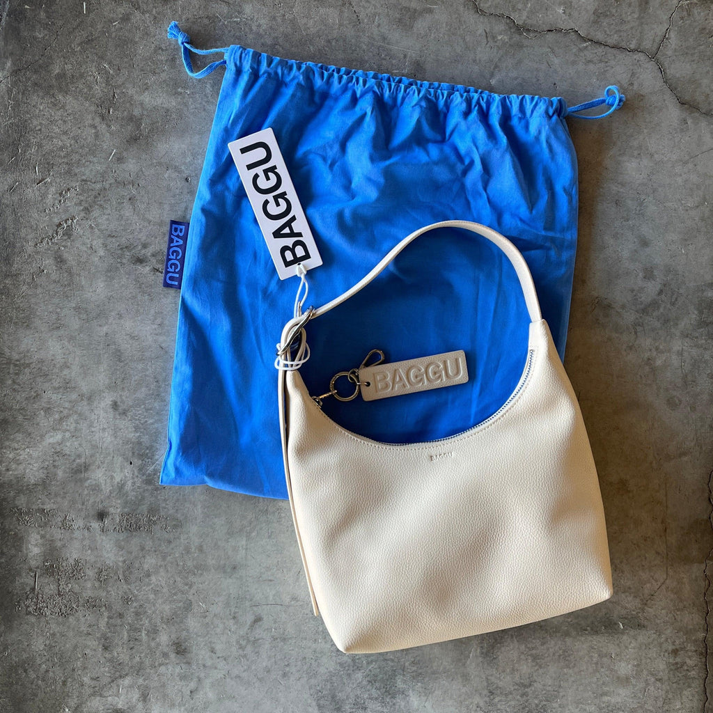 Baggu - Mini Recycled Leather Shoulder Bag - Shop Duet