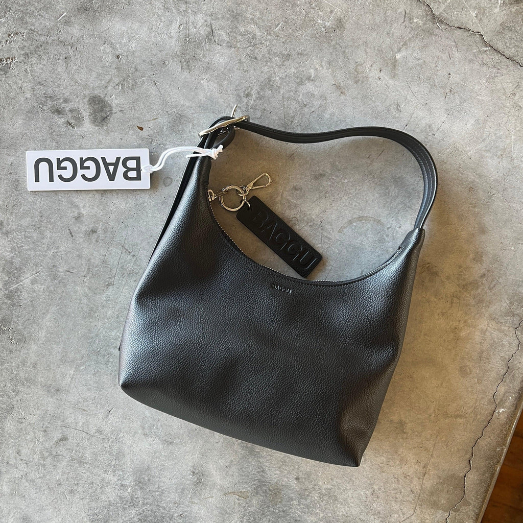 Baggu - Mini Recycled Leather Shoulder Bag - Shop Duet