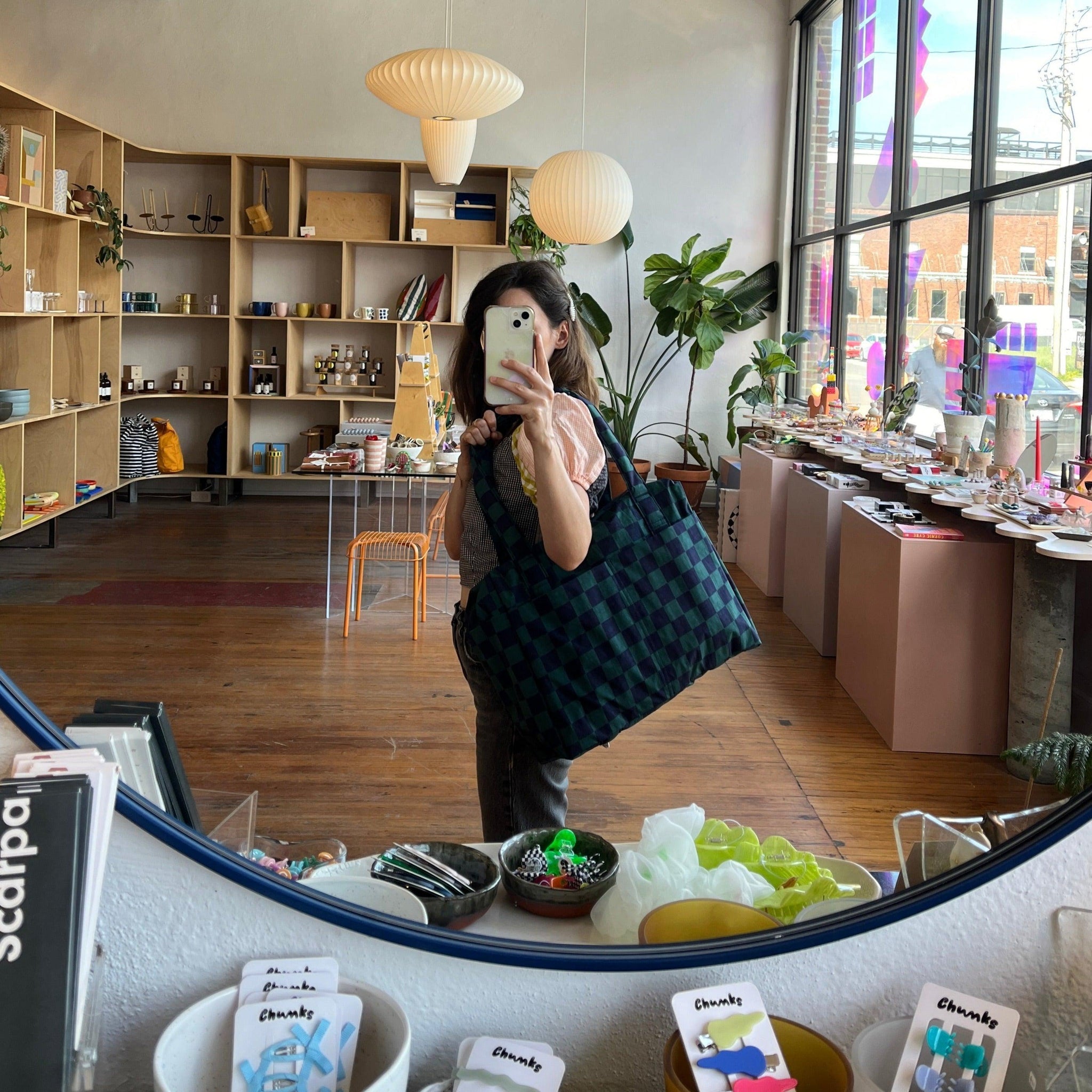 BAGGU バグー CLOUD CARRY ON グリーン レギュラーサイズ BAGGU バグー