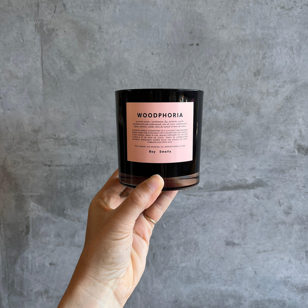 Boy Smells - Woodphoria Candle - Shop Duet
