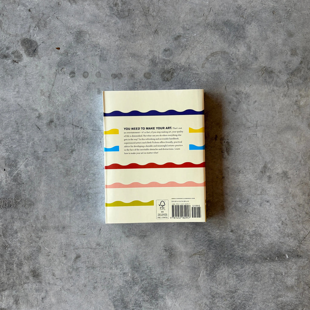 Chronicle Books - Make Your Art No Matter What Book - Shop Duet