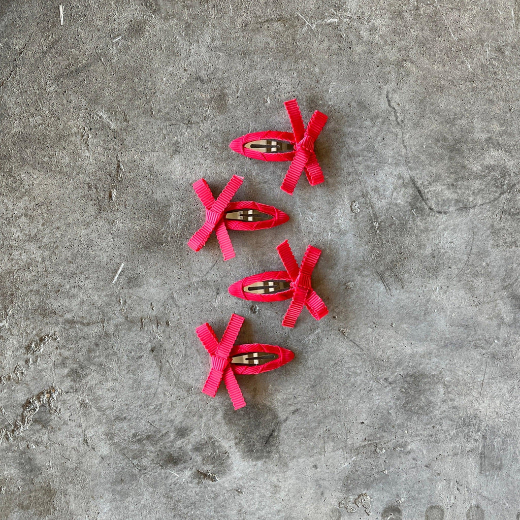 Chunks - Mini Bow Snap Clips - Shop Duet