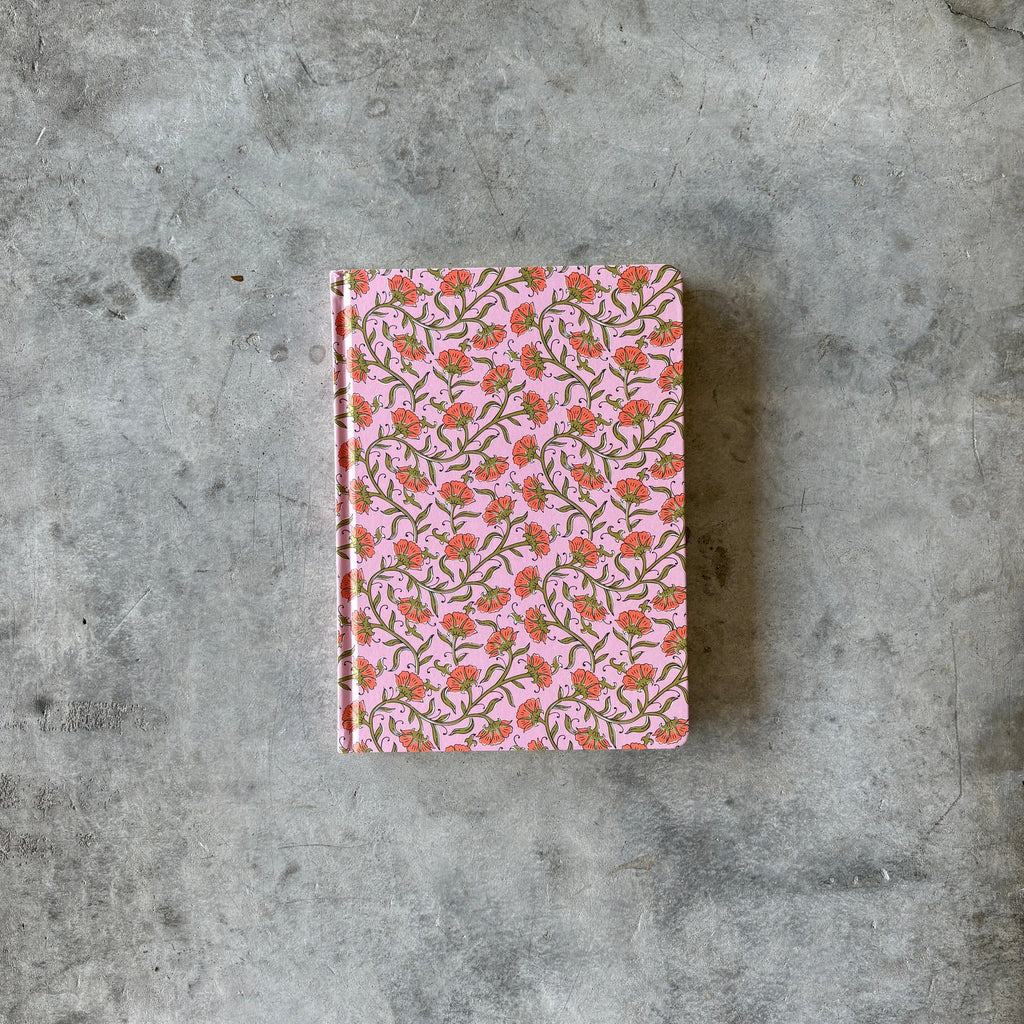 DesignWorks Ink - Pink Vintage Floral Journal - Shop Duet