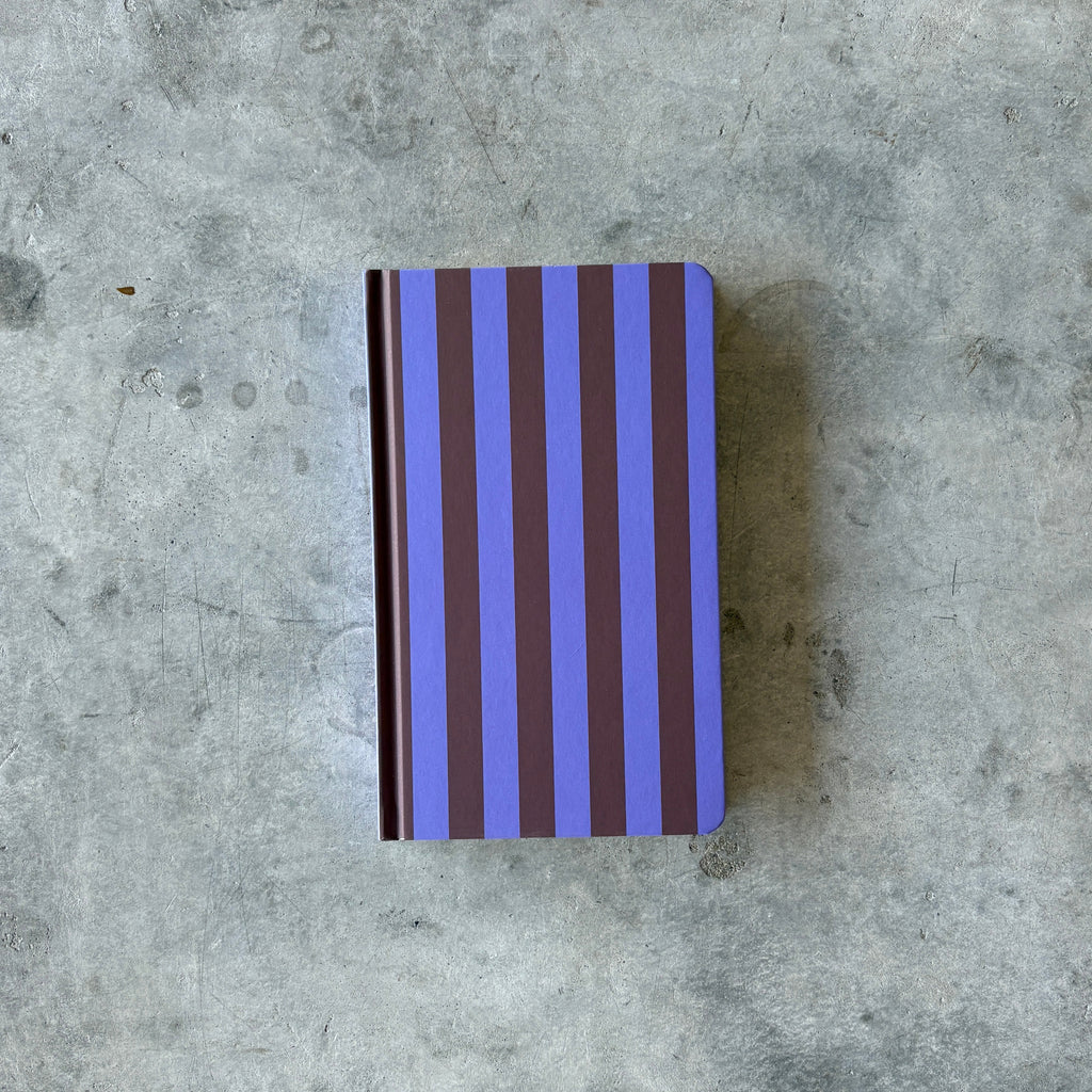 DesignWorks Ink - Purple + Nutmeg Stripe Journal - Shop Duet