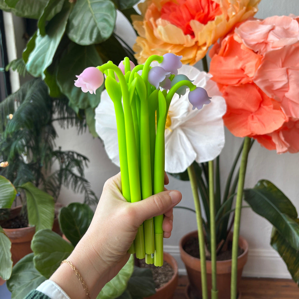 Duet - Lily of the Valley Flower Gel Pen - Shop Duet