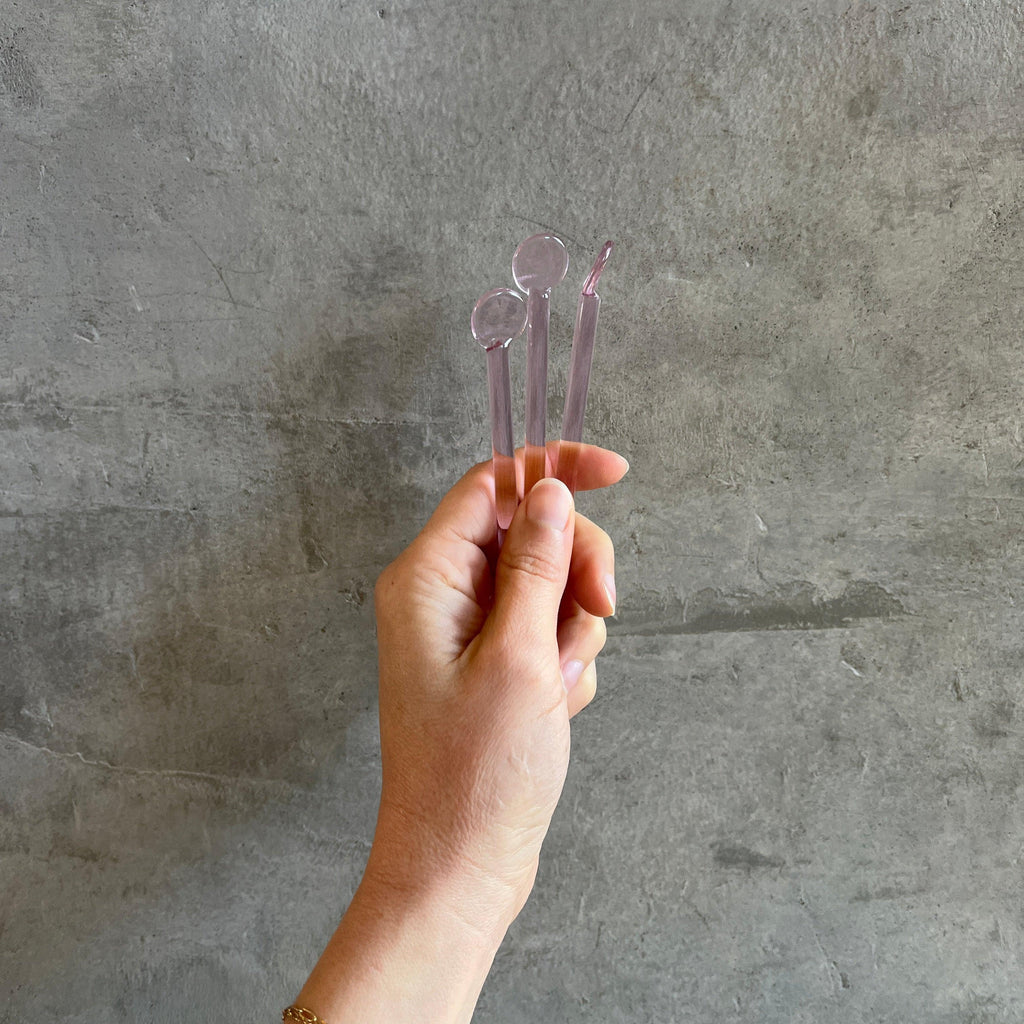 Duet - Multi-Colored Glass Stirring Spoon - Shop Duet