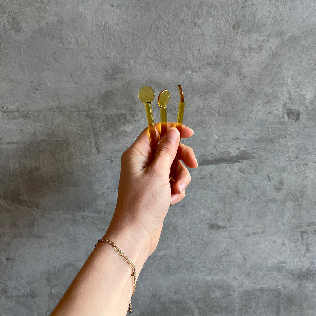 Duet - Multi-Colored Glass Stirring Spoon - Shop Duet