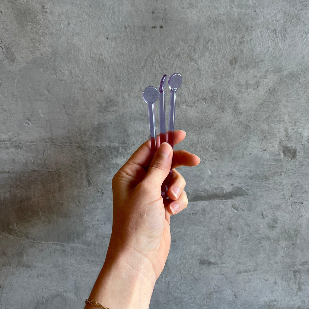 Duet - Multi-Colored Glass Stirring Spoon - Shop Duet