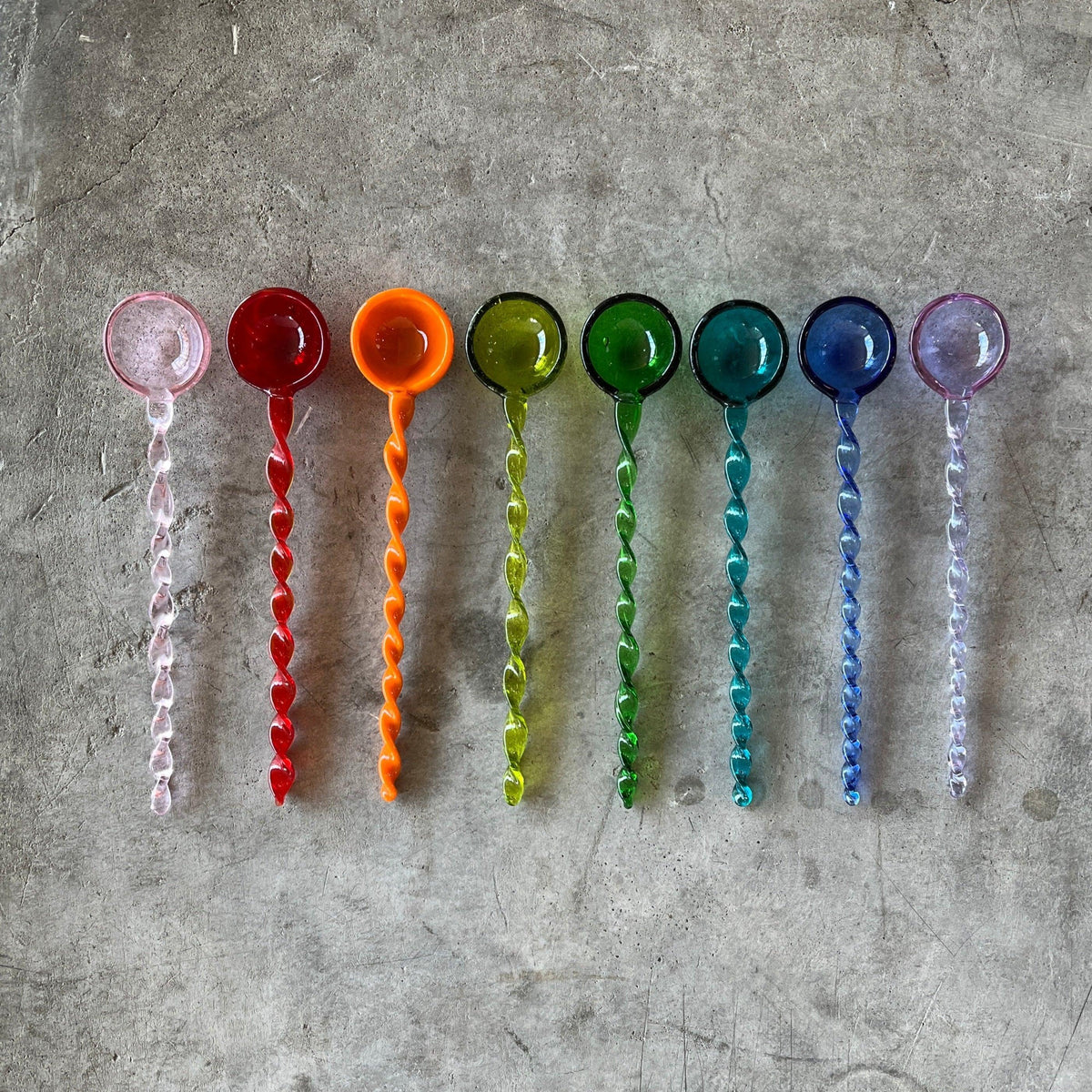 Spiral Glass Spoon - Duet – Shop Duet