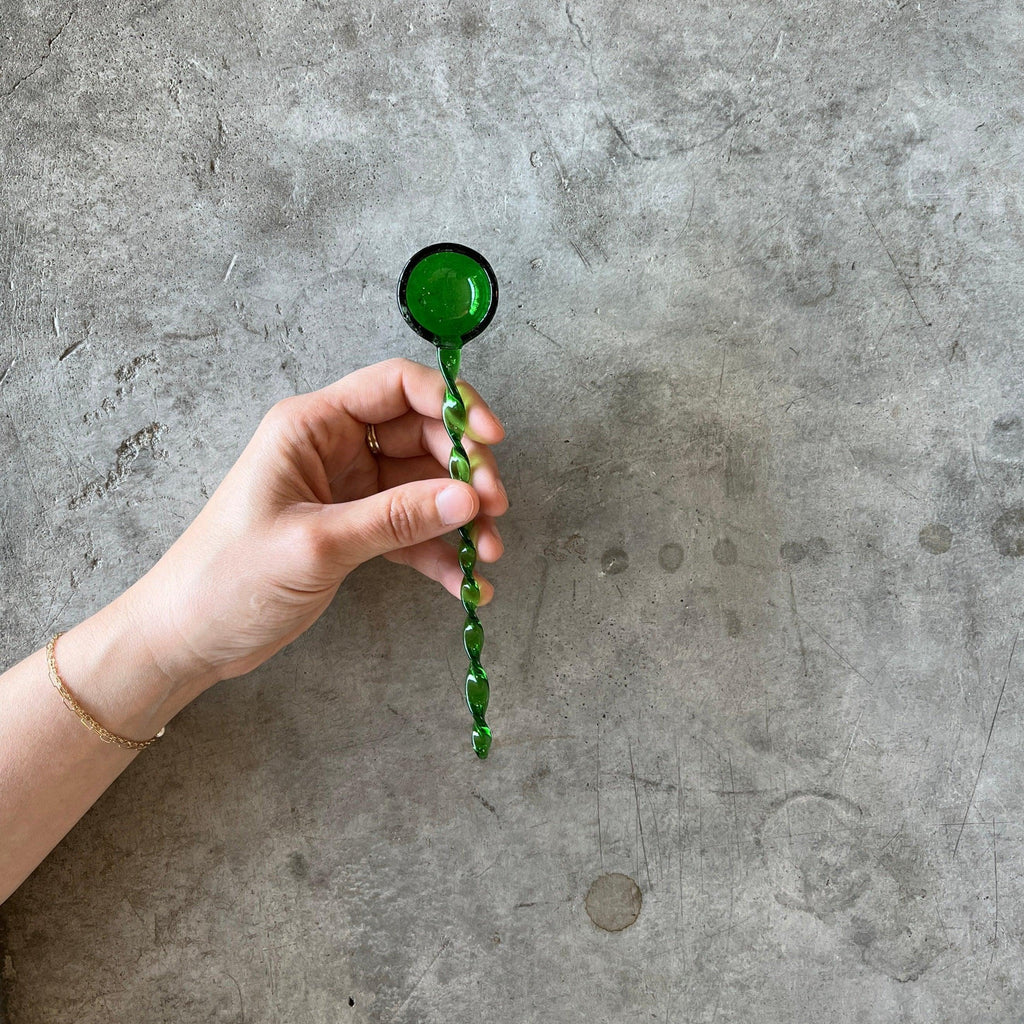 Duet - Spiral Glass Spoon - Shop Duet