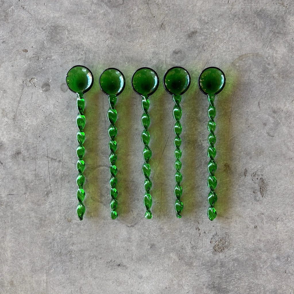Duet - Spiral Glass Spoon - Shop Duet