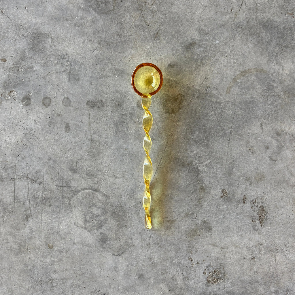 Duet - Spiral Glass Spoon - Shop Duet