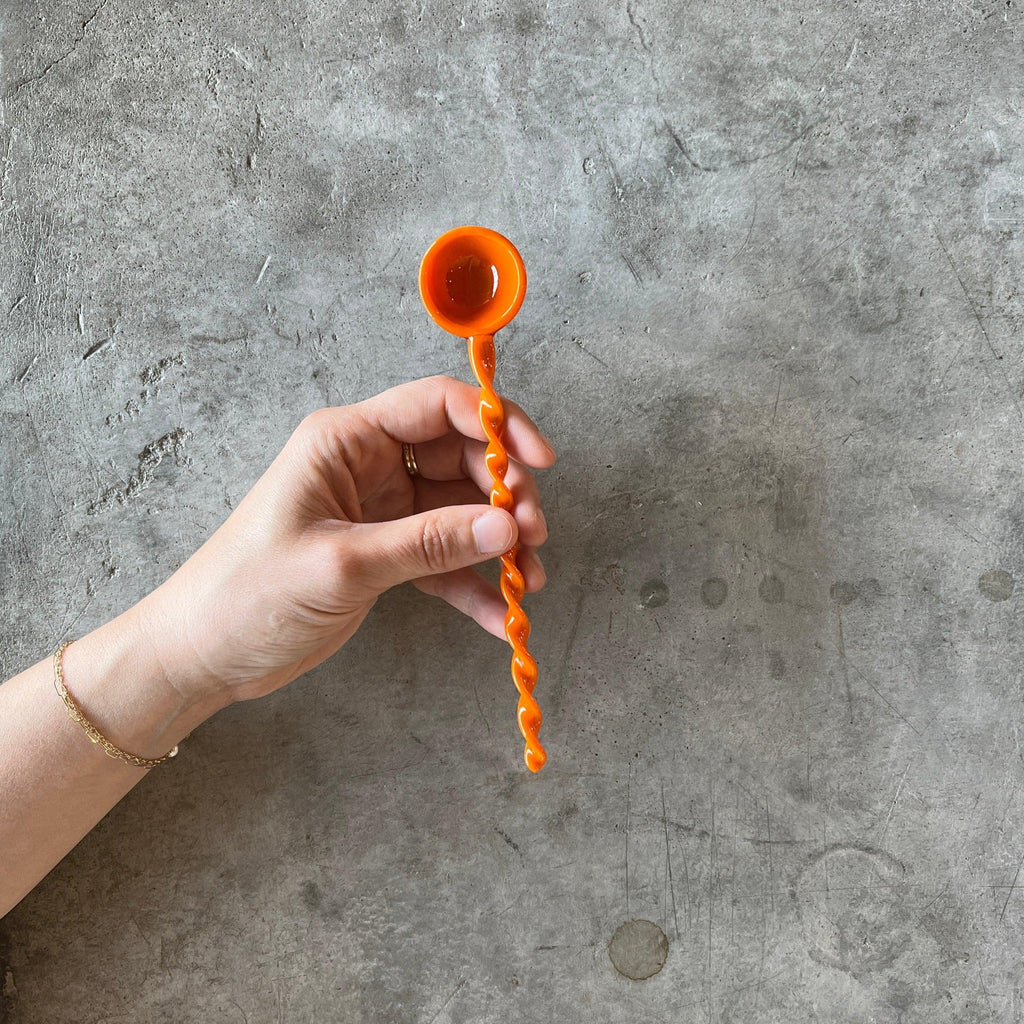 Duet - Spiral Glass Spoon - Shop Duet