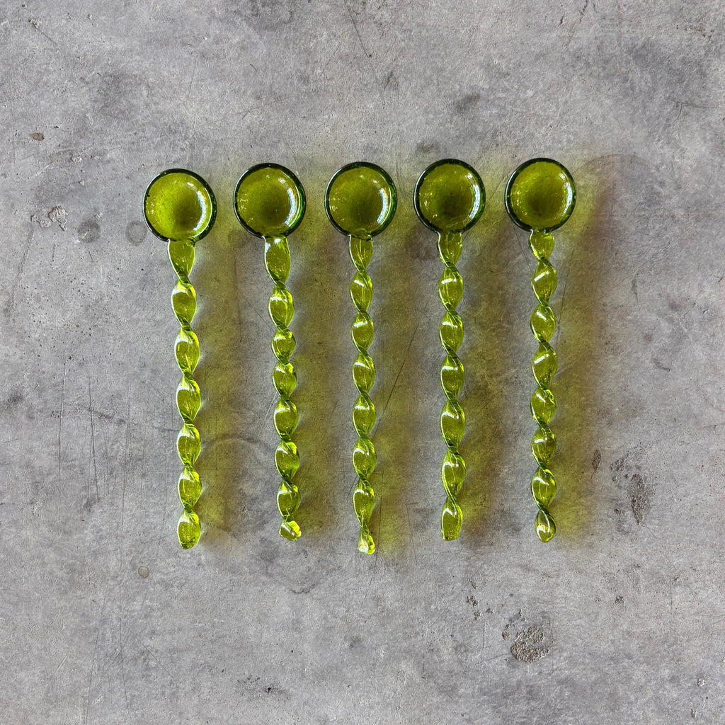 Duet - Spiral Glass Spoon - Shop Duet
