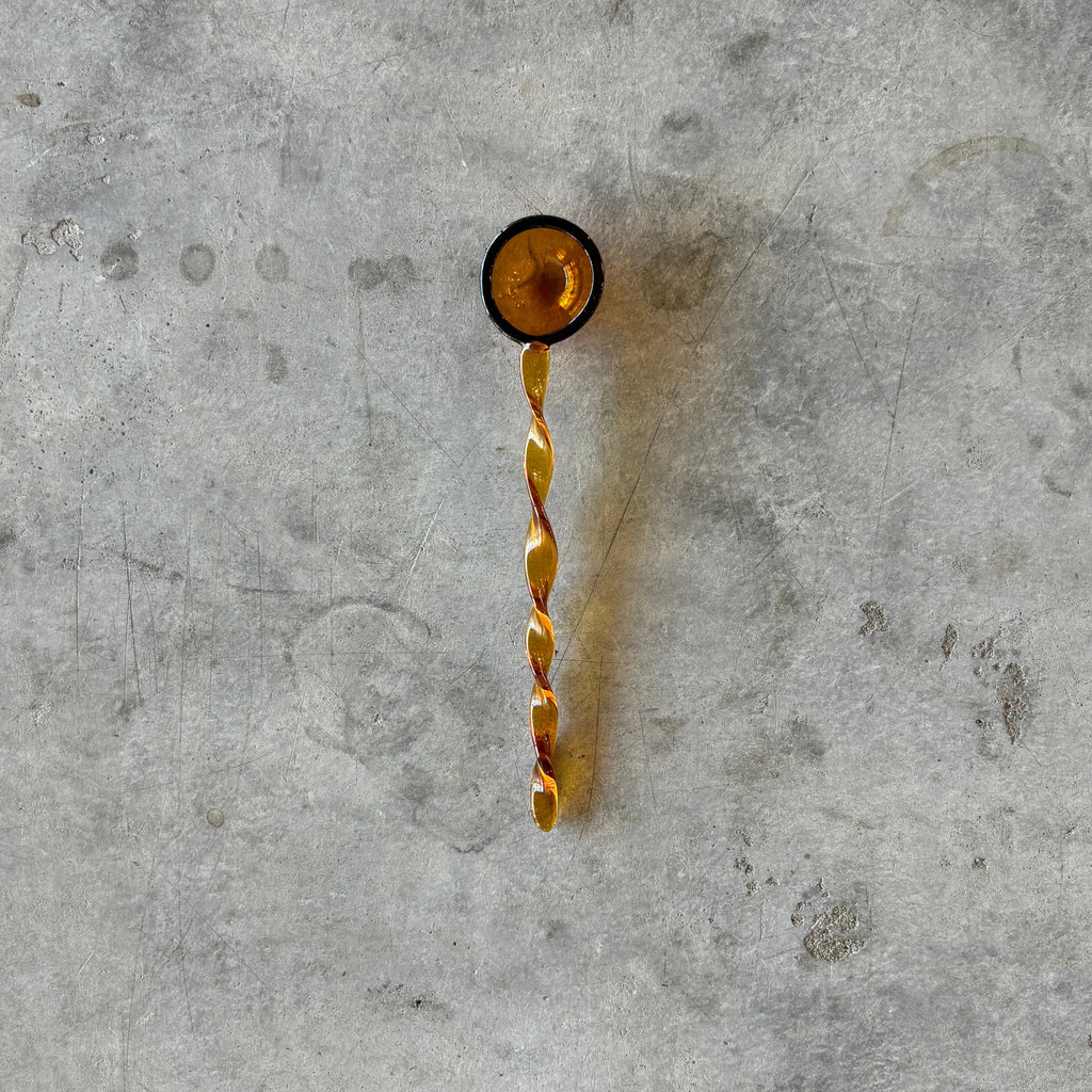 Duet - Spiral Glass Spoon - Shop Duet