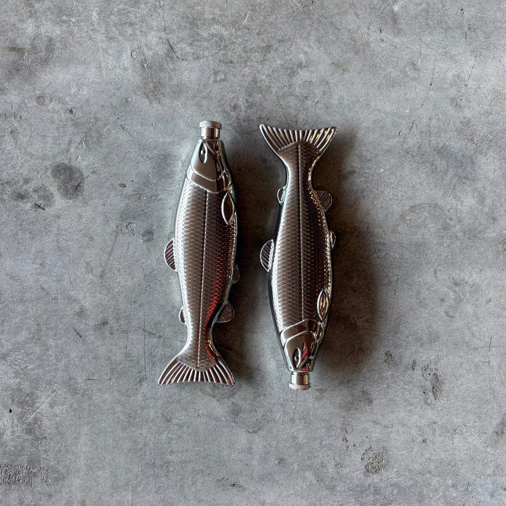 Duet - Stainless Steel Fish Travel Flask - Shop Duet
