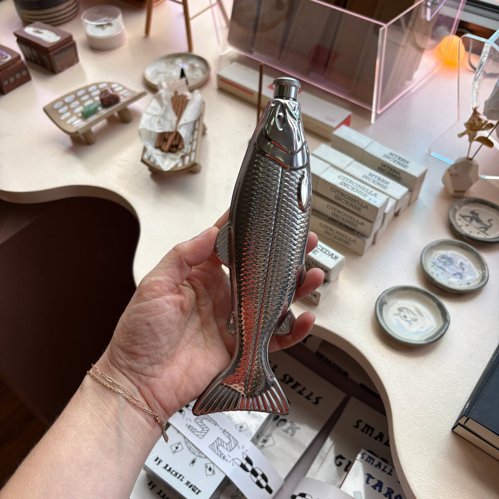 Duet - Stainless Steel Fish Travel Flask - Shop Duet
