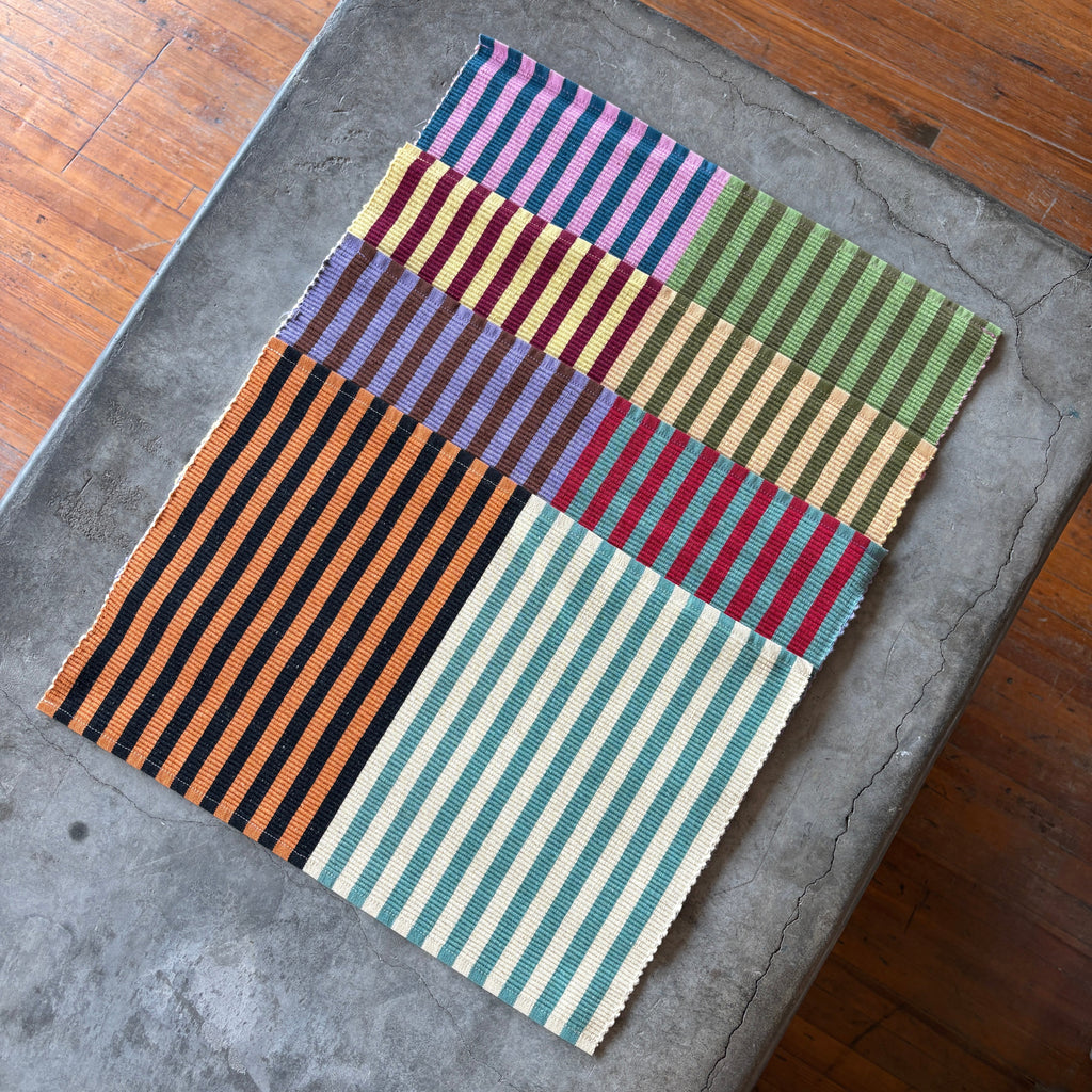 Dusen Dusen - Duo Stripe Placemats - Shop Duet