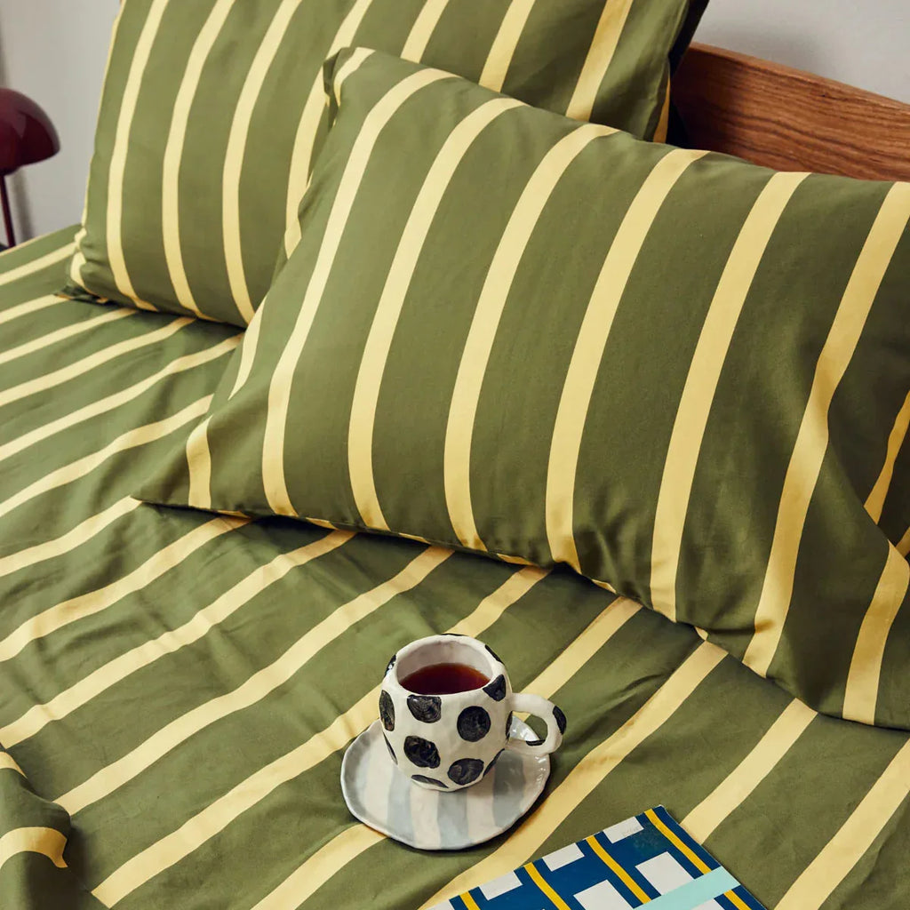 Dusen Dusen - Spring Stripe Sheet Set - Shop Duet