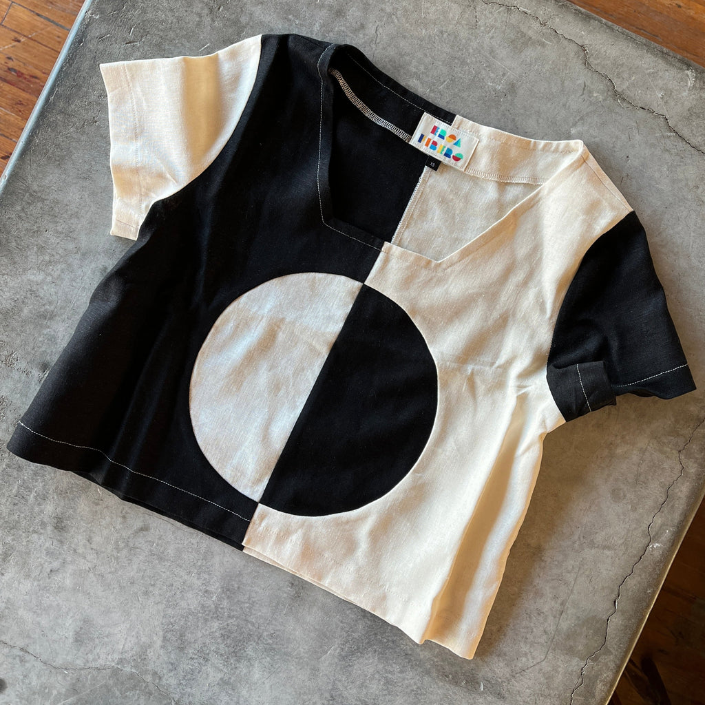 Ersa Fibers - The Eclipse Crop Top Shirt - Shop Duet