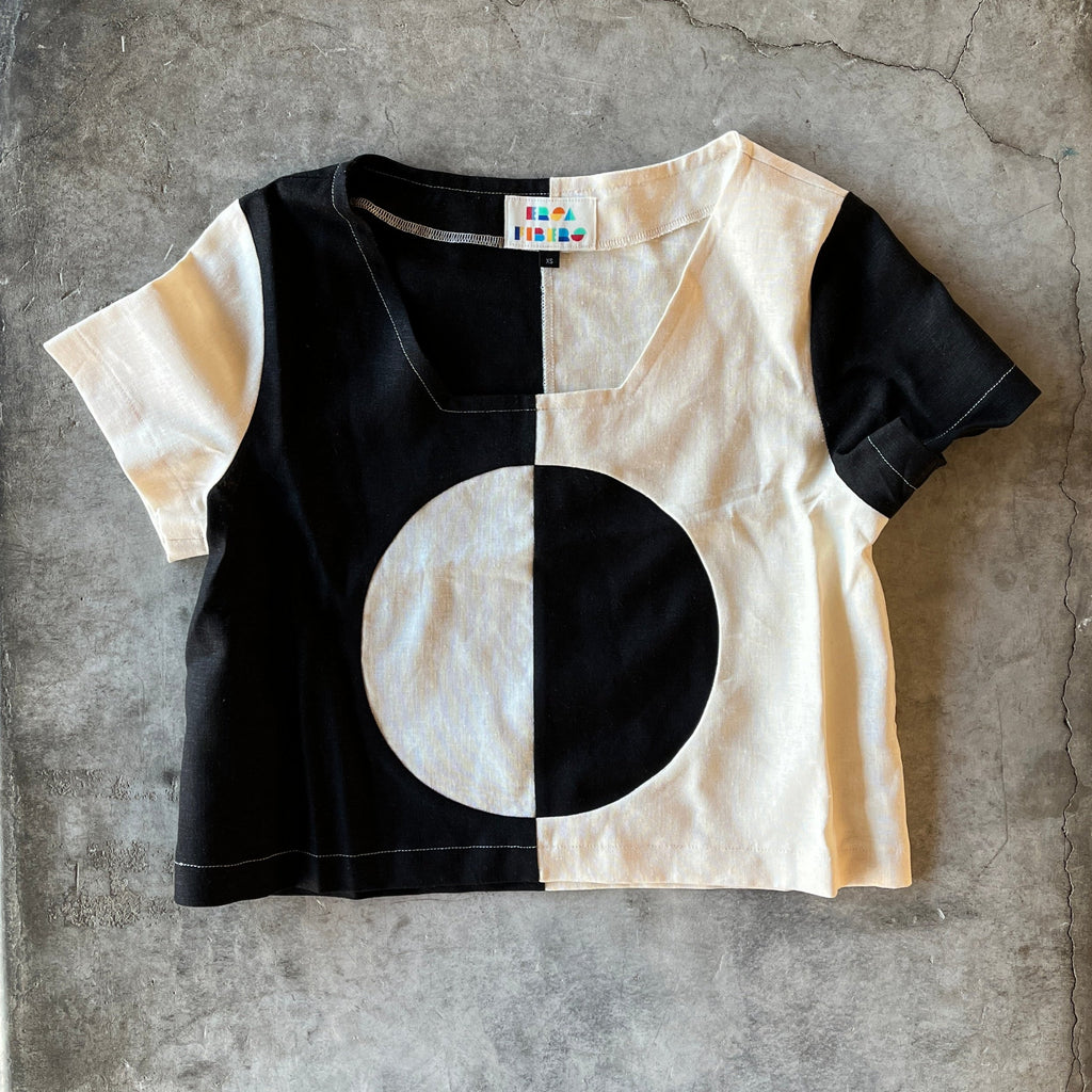 Ersa Fibers - The Eclipse Crop Top Shirt - Shop Duet