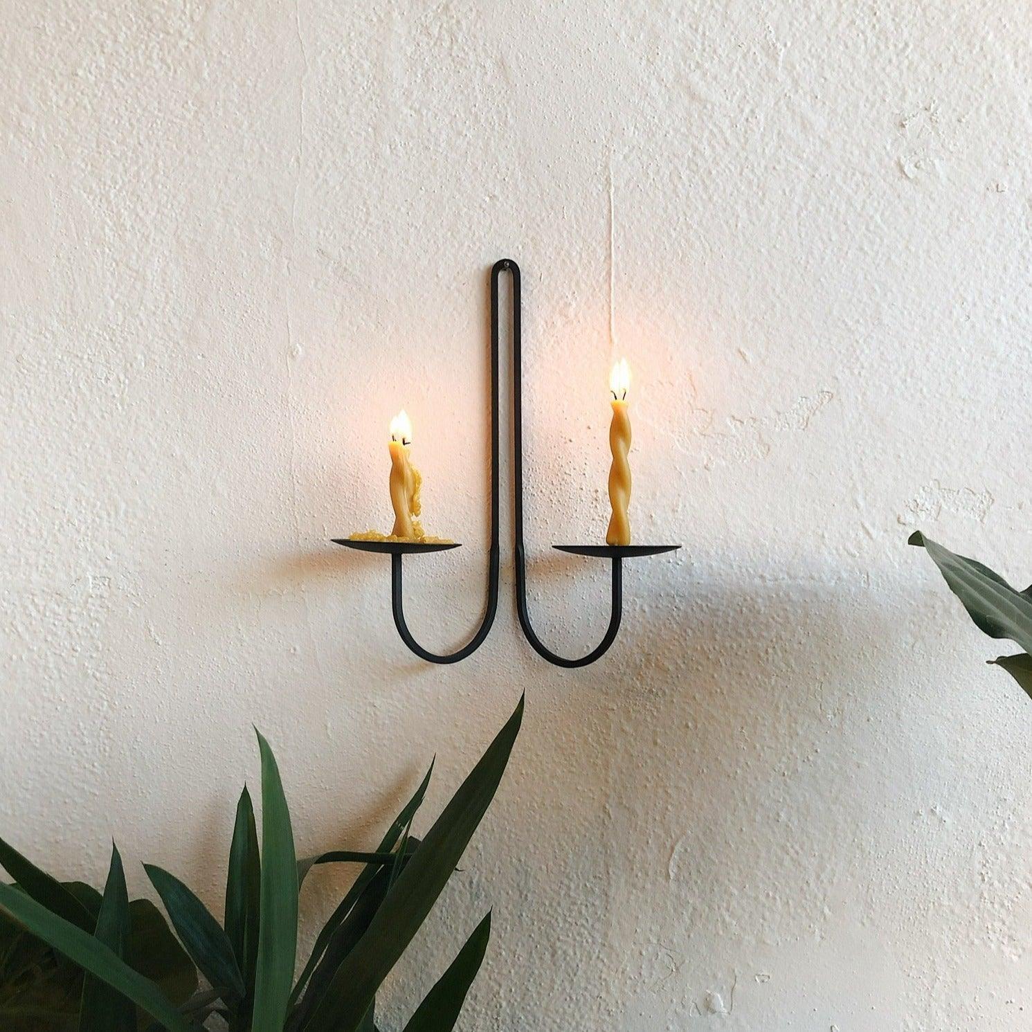Fredericks & Mae Iron Candle Holders