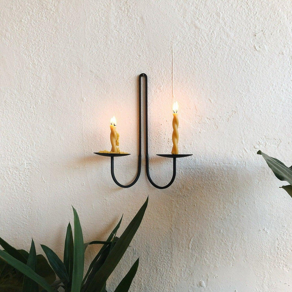 Fredericks and Mae - Iron Candle Holders - Shop Duet