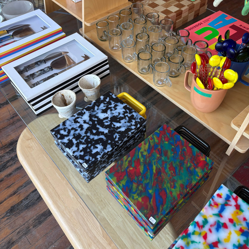 Fredericks and Mae - Mini Cutting Board - Black & White - Shop Duet