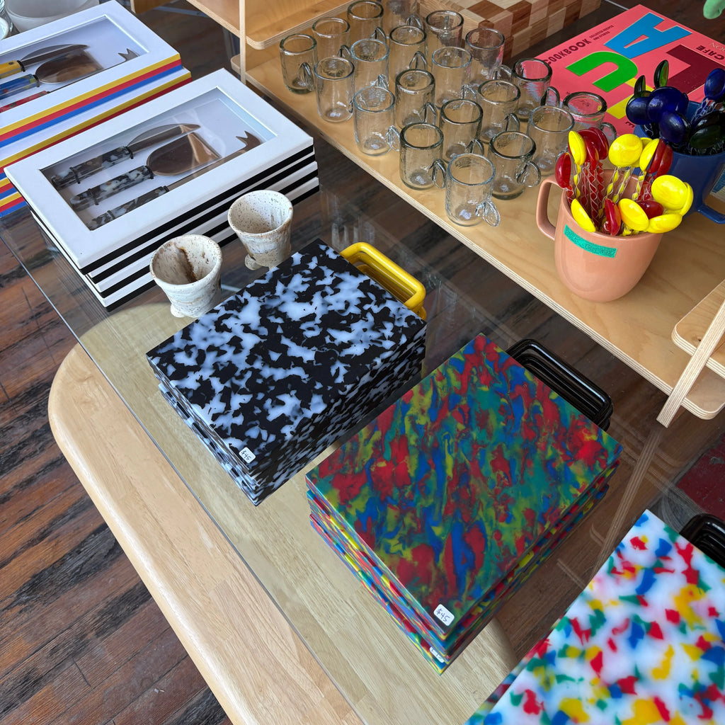 Fredericks and Mae - Mini Cutting Board - Multicolor & White - Shop Duet