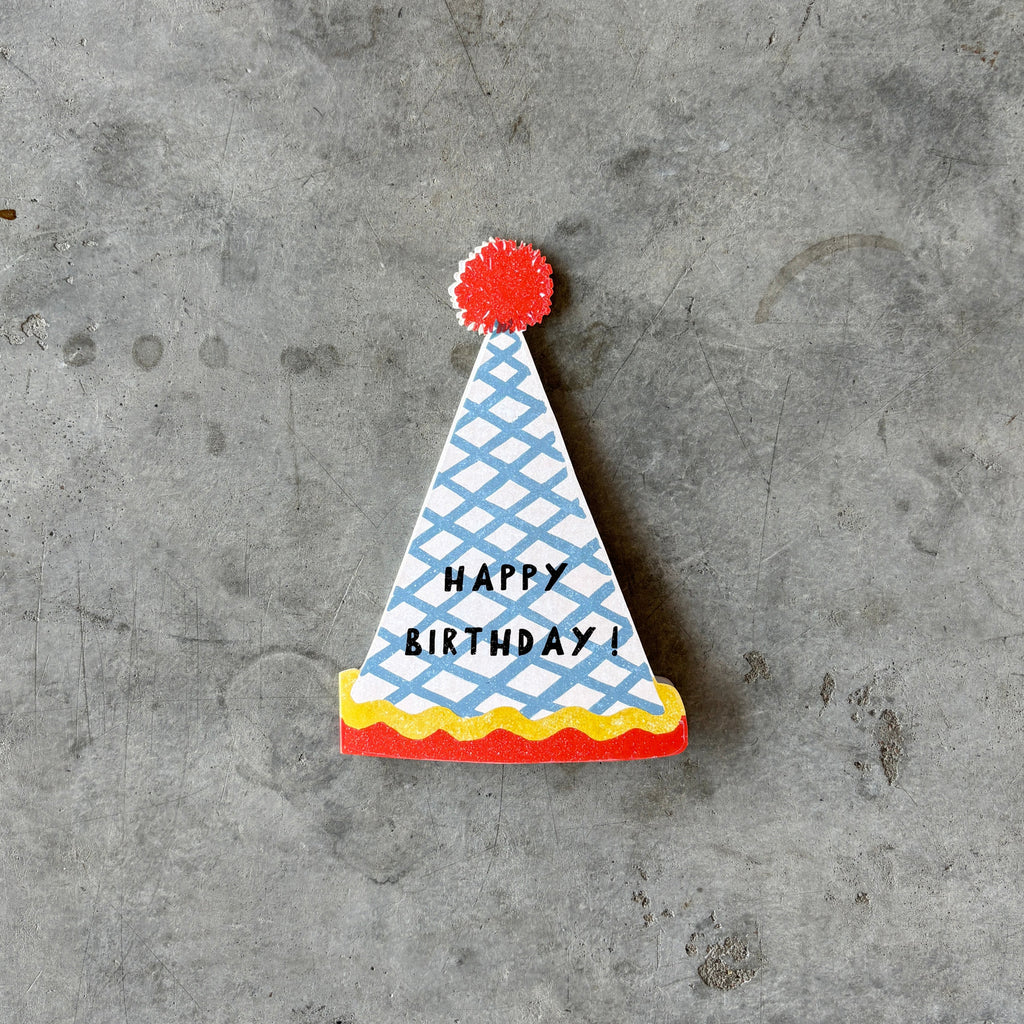 Isatopia - Birthday Hat Card - Shop Duet