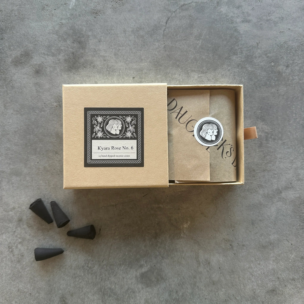 Jack's Daughters - Kyara Rose No. 6 - Incense Cones - Shop Duet