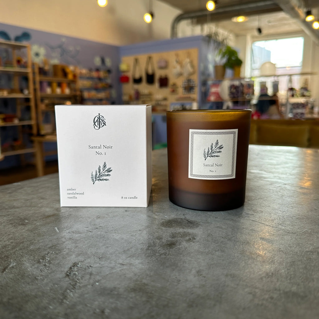 Jack's Daughters - Santal Noir No. 1 Candle - Shop Duet