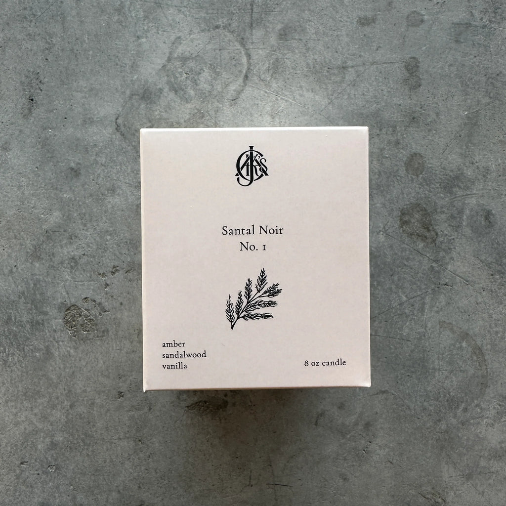 Jack's Daughters - Santal Noir No. 1 Candle - Shop Duet