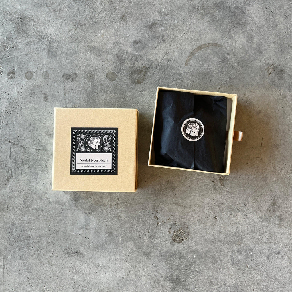 Jack's Daughters - Santal Noir No. 1 - Incense Cones - Shop Duet