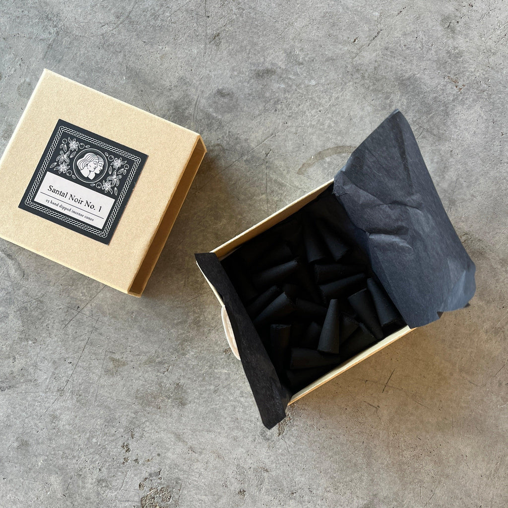 Jack's Daughters - Santal Noir No. 1 - Incense Cones - Shop Duet
