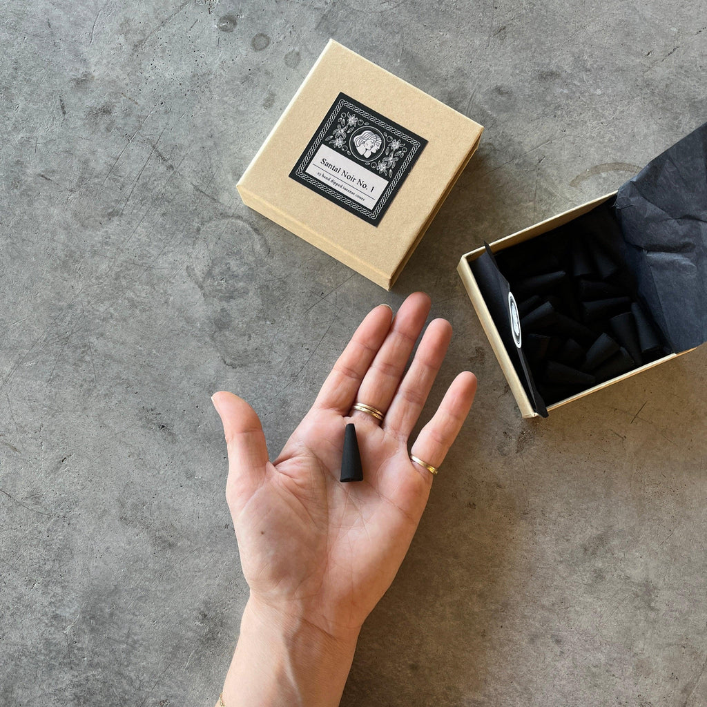 Jack's Daughters - Santal Noir No. 1 - Incense Cones - Shop Duet