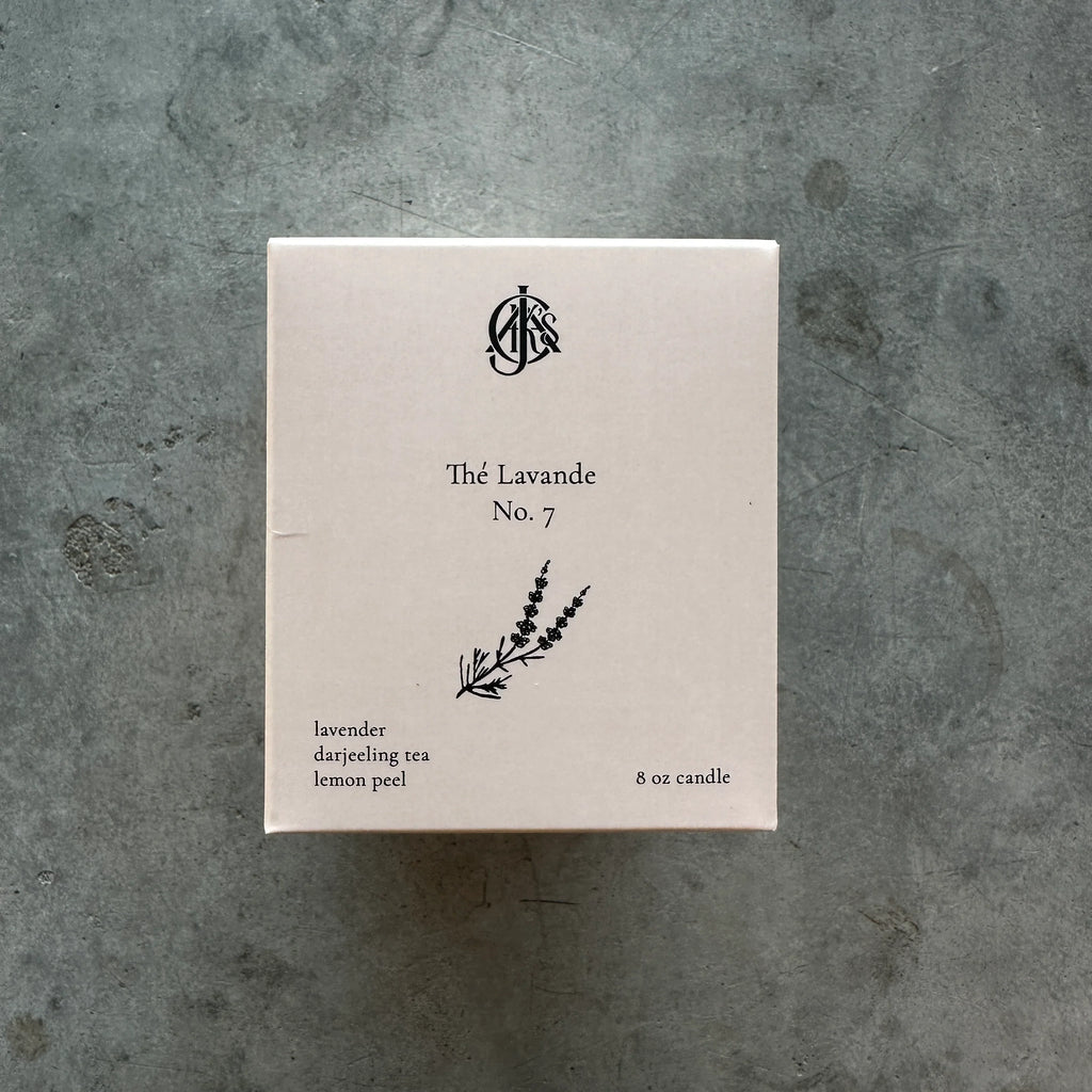 Jack's Daughters - Thé Lavande No. 7 Candle - Shop Duet