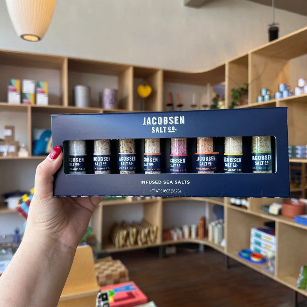 Jacobsen Salt Co. - Infused Sea Salt Sampler Set - Shop Duet