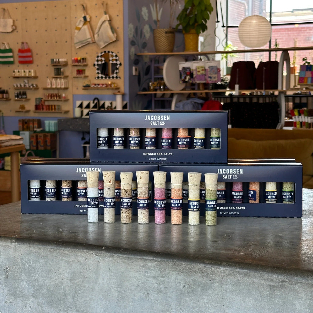 Jacobsen Salt Co. - Infused Sea Salt Sampler Set - Shop Duet