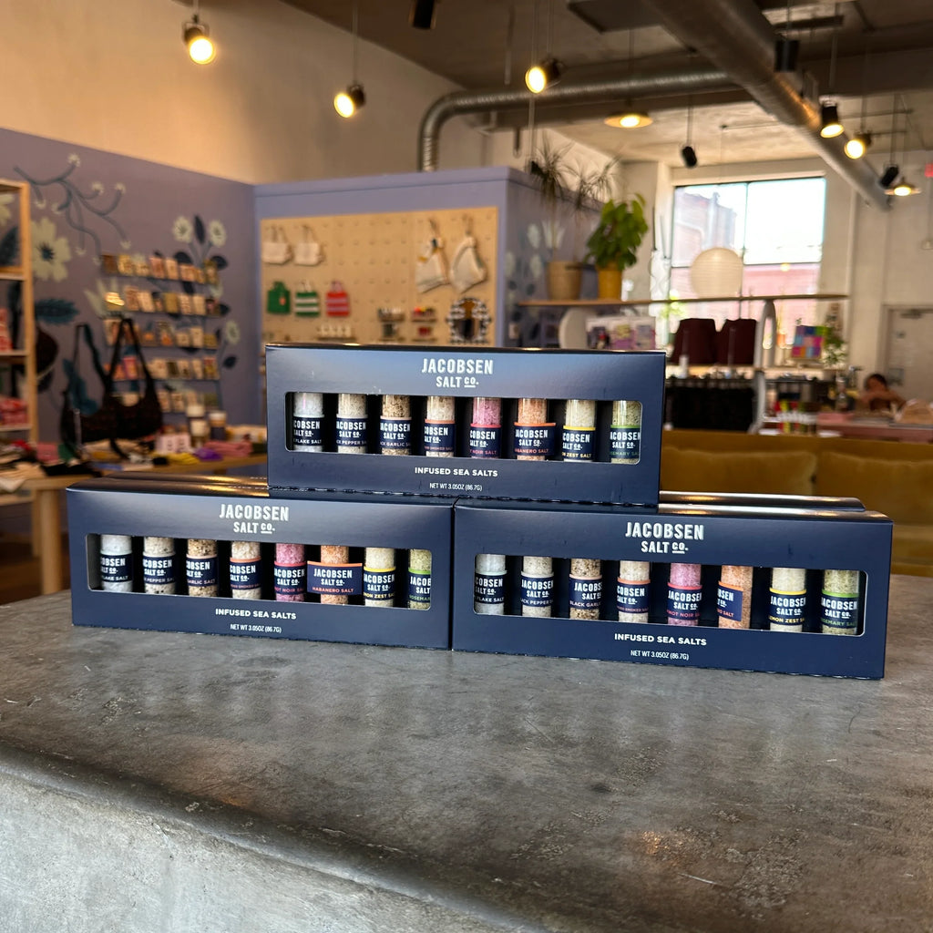 Jacobsen Salt Co. - Infused Sea Salt Sampler Set - Shop Duet